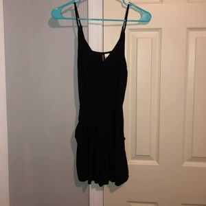 Basic black Romper
